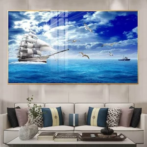 Tranh Phong Cảnh Tráng Gương Pha Lê TPCN19